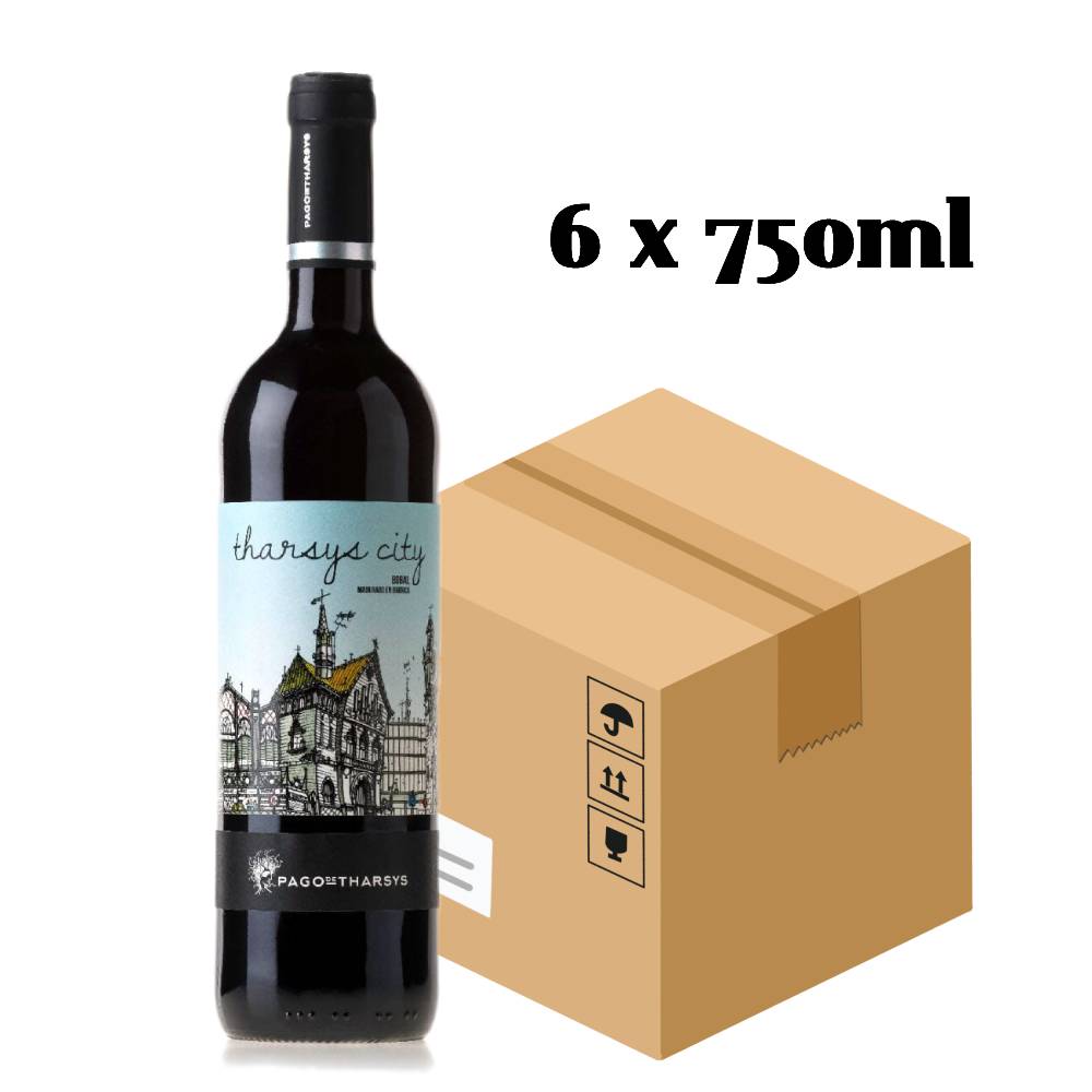 【原箱】Tharsys City Tinto 2019丨塔思紅酒 丨西班牙丨750ml x 6枝丨MT Wine